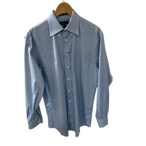 Nordstrom Smart Care Size 15 1/2-34 Men’s Shirt Business Casual CEO Dressy